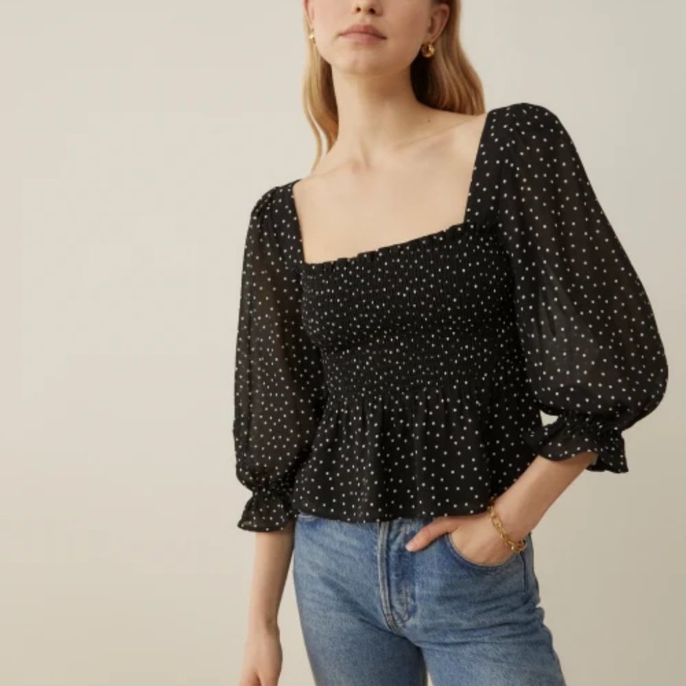 NWT Reformation Braelyn Top
